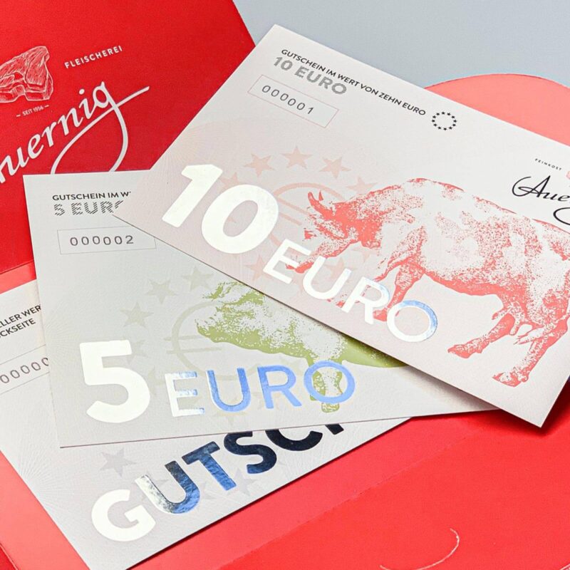 Gutscheine zum verschenken
